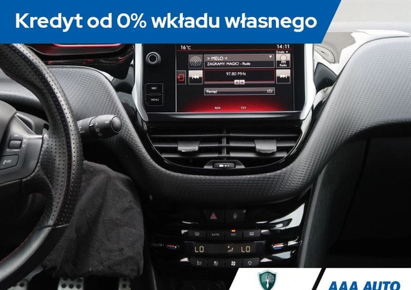 Peugeot 2008 cena 46000 przebieg: 128840, rok produkcji 2016 z Bobowa małe 326